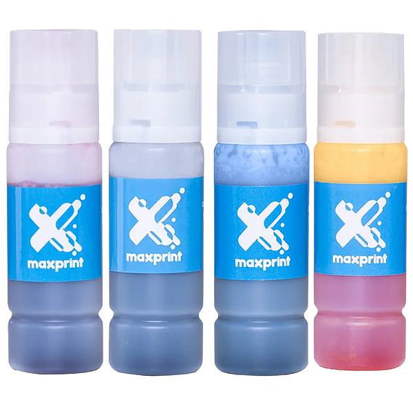 Kit Tinta para Impressora HP GT53P + GT52 - Maxprint Original