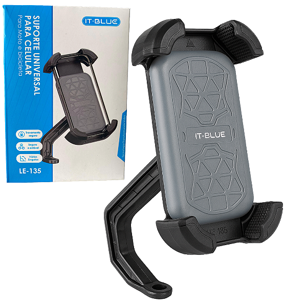 Suporte de Moto e Bicicleta com Travamento de Segurança - It-Blue LE-135