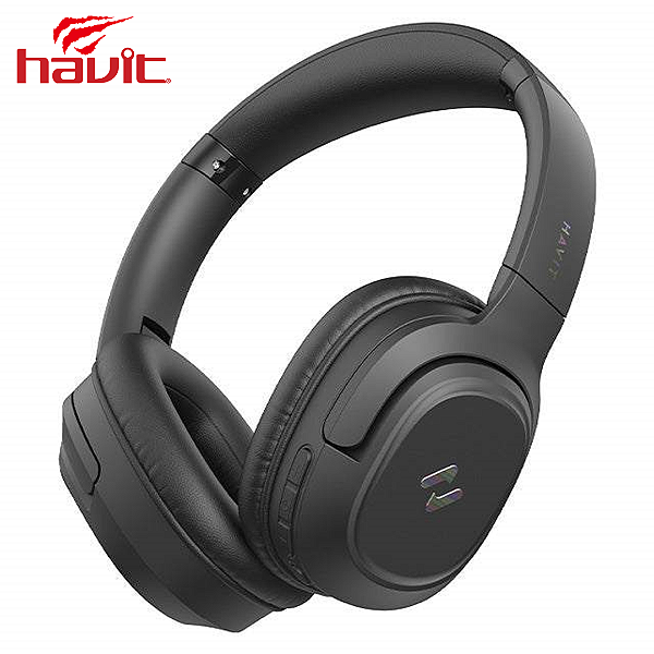Headphone Bluetooth com Cancelamento de Ruído (ANC), Preto - Havit H612BT Pro