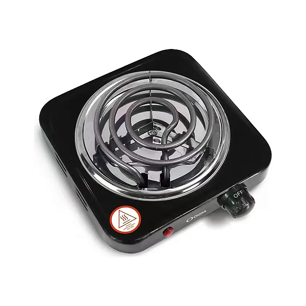 Fogão Elétrico Portátil 1 Boca com Grade 1000W 220V - Onistek ON-FE401