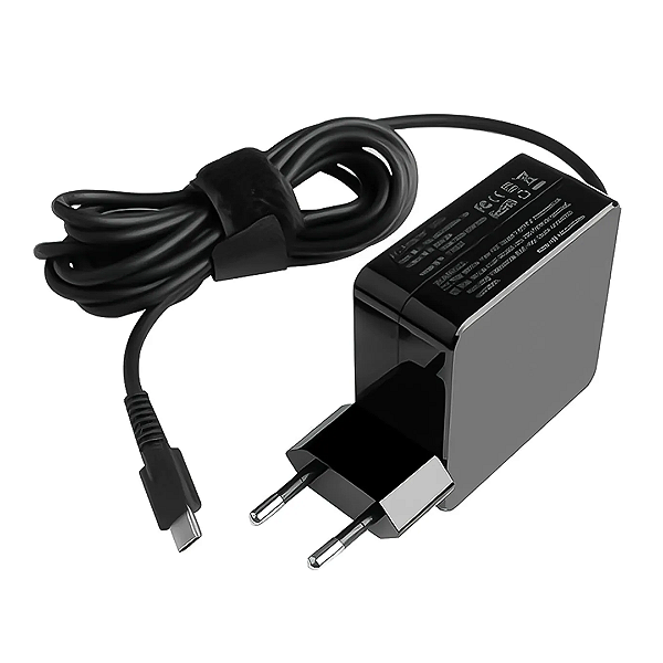 Carregador de Notebook Tipo C 45W, Macbook, Acer, Asus, Dell, HP, Lenovo, LG - Grasep D-PDC45