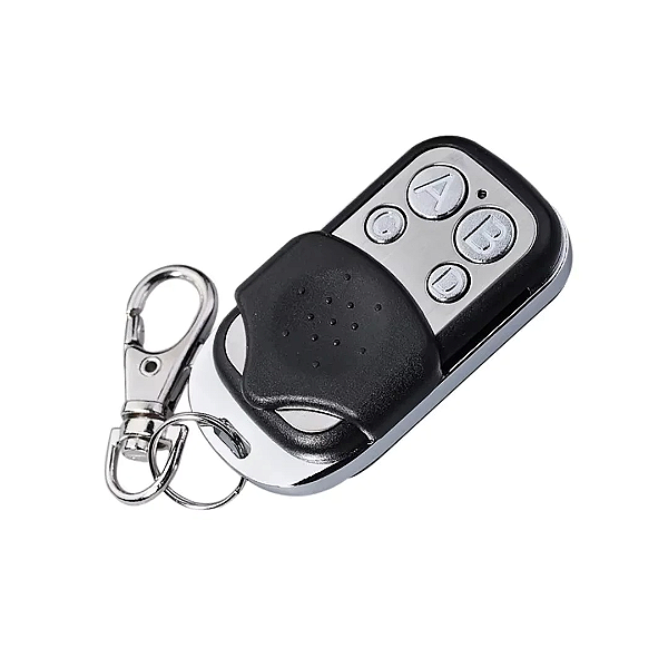 Controle de Portão e Alarme 433MHz Universal em Metal com 4 Canais