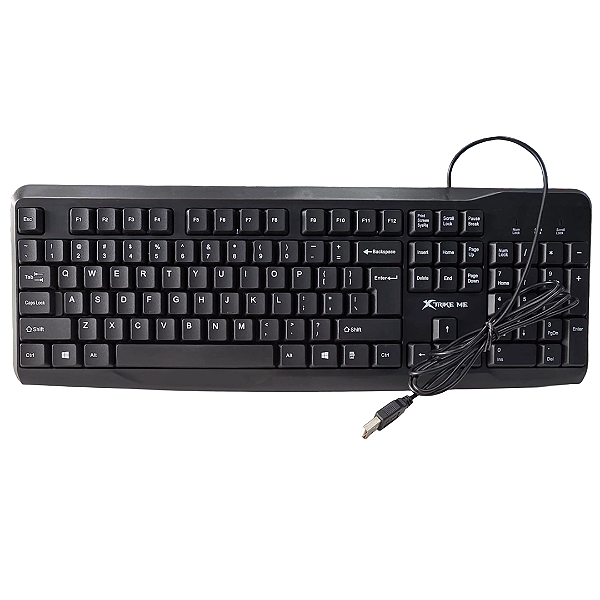 Teclado com Fio Office Escritório Padrão ANSI (Americano) - Xtrike-ME KB-229