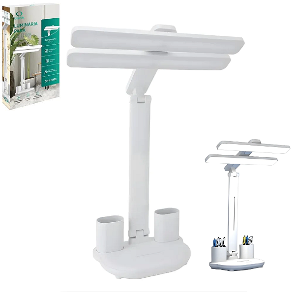 Luminária de Mesa LED para Estudo e Leitura - Onistek ON-LM303