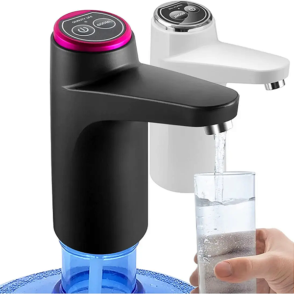 Bomba Elétrica Recarregável para Galão de Água Portátil USB - Inova MD-13402