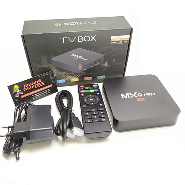 TV Box MXQ Pro 4K Wi-Fi Dual Band 2.4G/5G, Android 14.0, Ram 512 GB + ROM 1024 GB