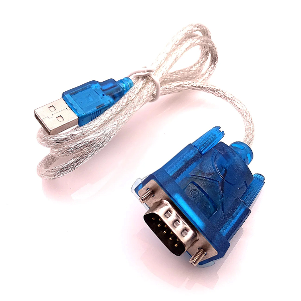 Adaptador Conversor USB para Serial RS232 DB9 9 Pinos - HL-340