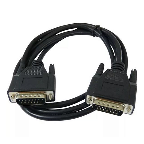 Cabo de Vídeo para Monitor Macintosh Apple Mac DB15 Macho x Macho 5 Metros - Pluscable PC-MON5001