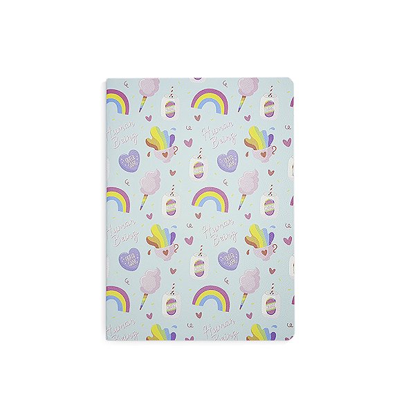 Caderno Brochura Pautado "Human Being"