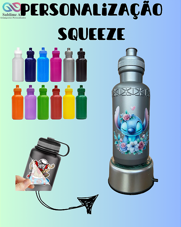 PERSONALIZAÇÃO SQUEEZE