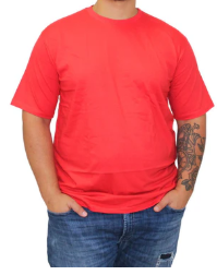 Plus Size Camisetas-ALGODÃO