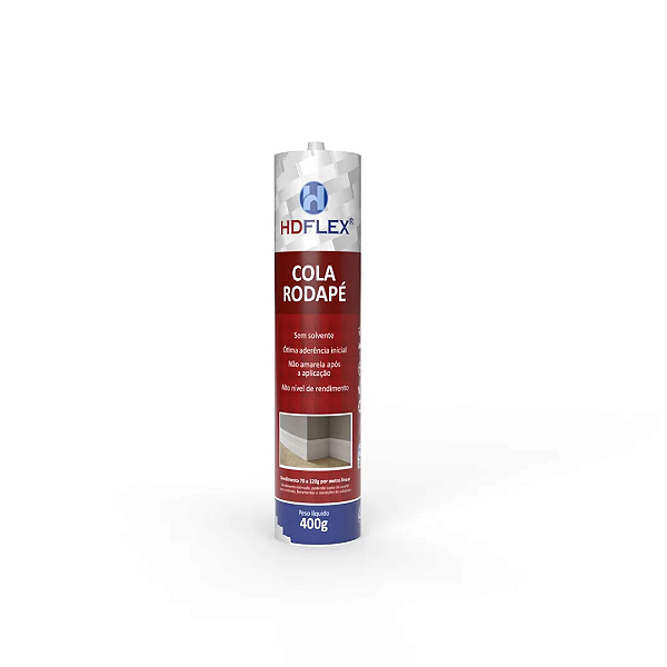 COLA PU 40 PARA RODAPES HDFLEX - 400GR