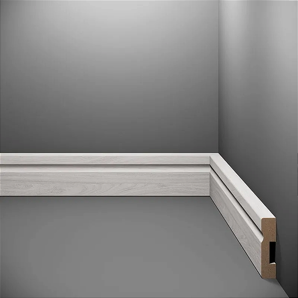 RODAPÉ EUCAFLOOR MDF 5CM ESTILO 2 - 2,40M