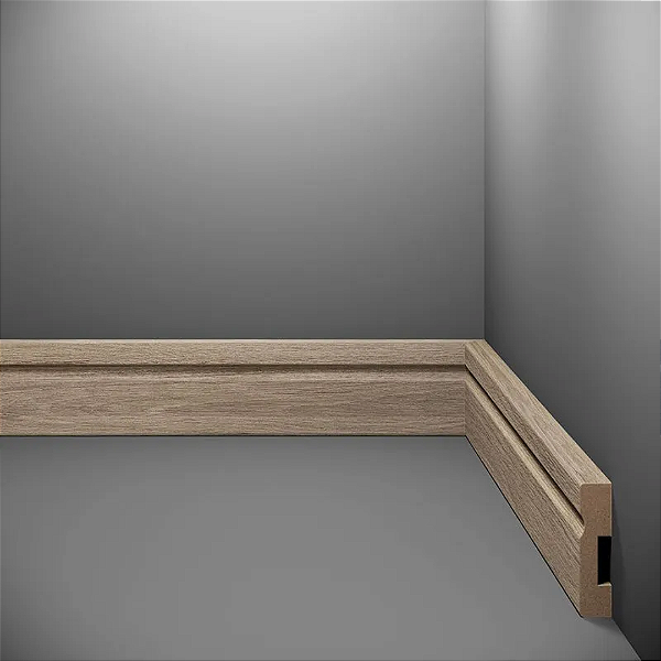 RODAPÉ EUCAFLOOR MDF 5CM ESTILO 18 - 2,40M