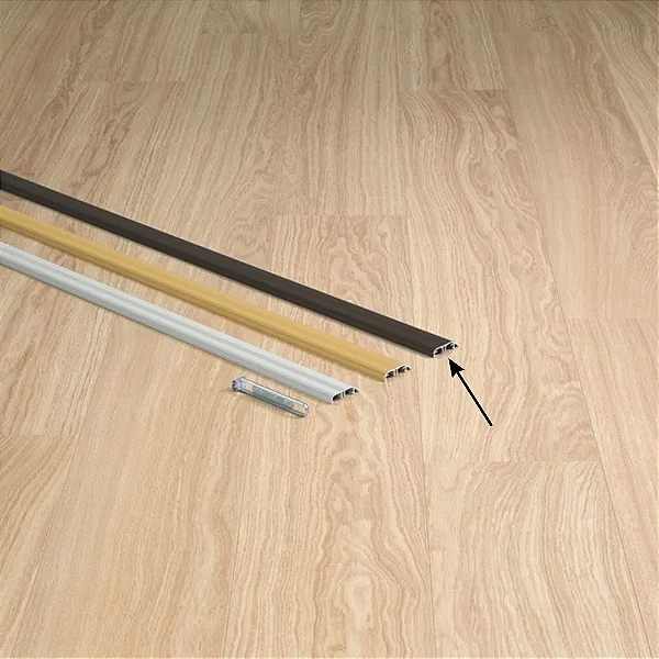 PERFIL INCIZO METÁLICO QUICK STEP BRONZE - 2,70M