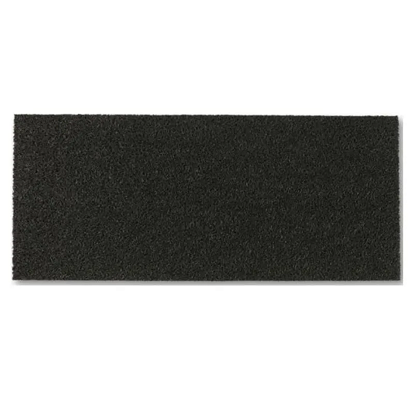 CAPACHO VINIL LIGHT PRETO KAPAZI 30CM X 70CM