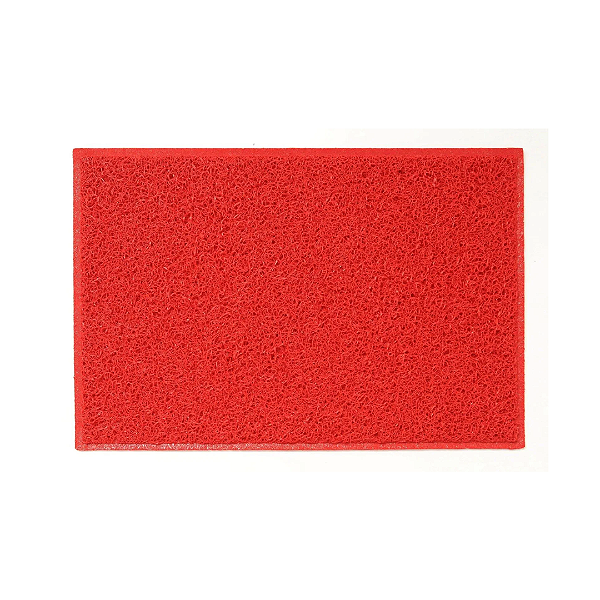 TAPETE PARA ALTO TRAFEGO KAPAZI SUPERIOR CHEVRON VERMELHO 30CM X 30CM