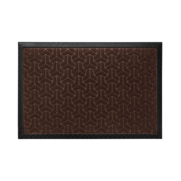 TAPETE WATERKAP RESIDENCIAL KAPAZI 40CM X 60CM MARROM - 3PÇS