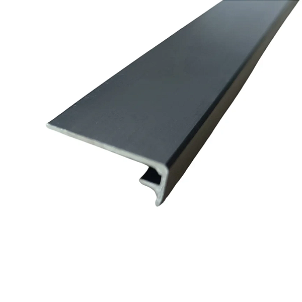 CANTO INTERNO ALUMINIO VINILICO 2MM/3MM FUME - 3M