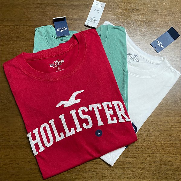 Camiseta Feminina Hollister - Boutique DaPam