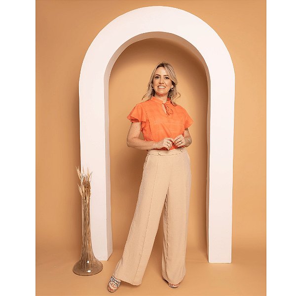 Blusa Madalena Laranja