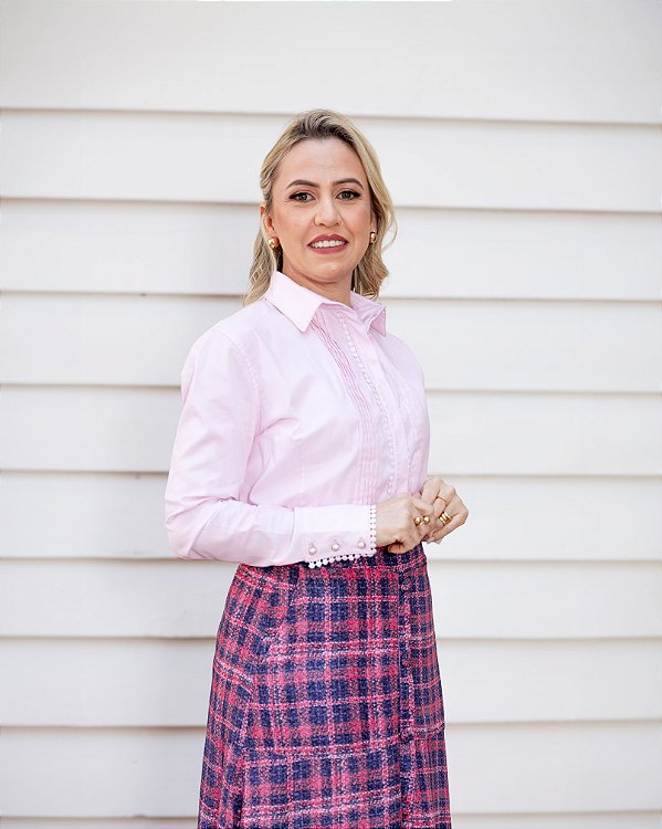Camisa Lizza Rosa
