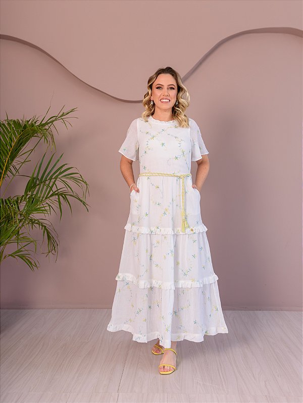 Vestido Dunas Off-white