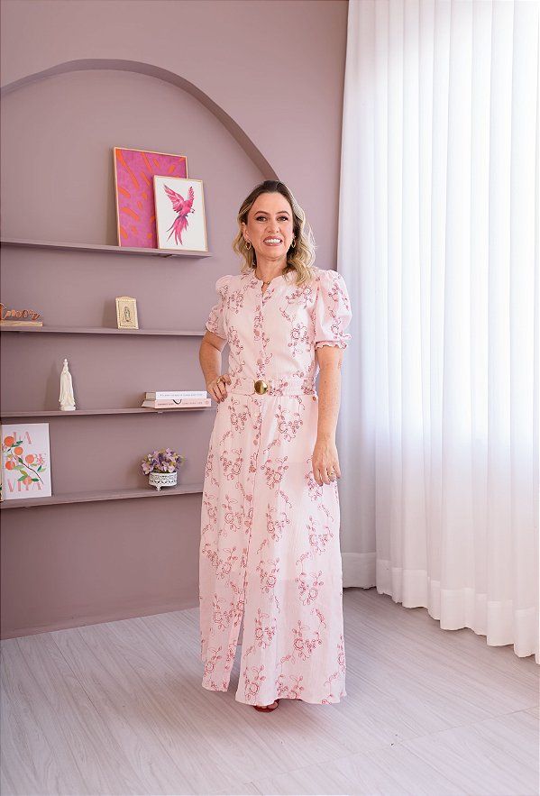 Chemise Clara Rosa