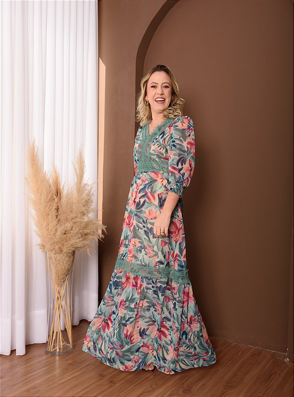 Vestido Estela Verde