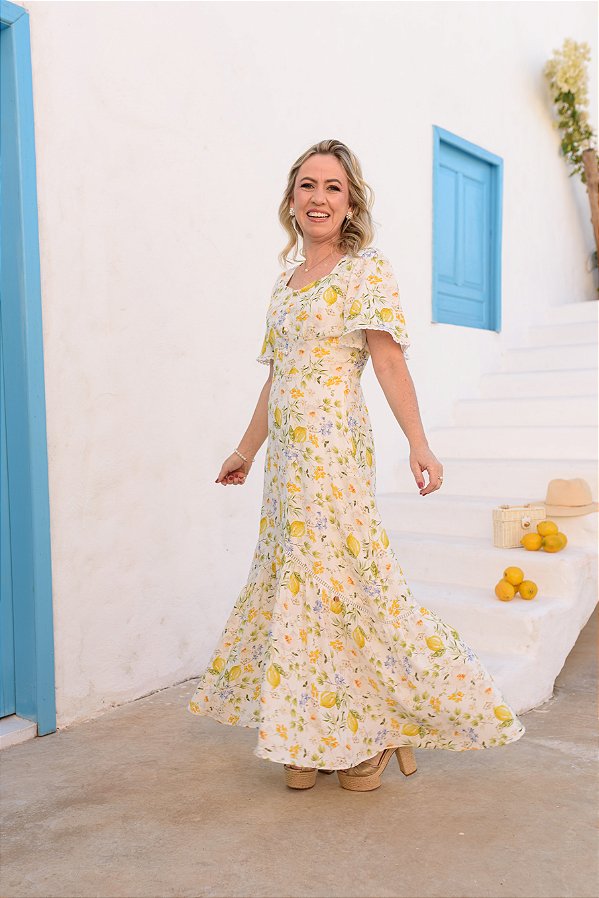 Vestido Sorento Limão
