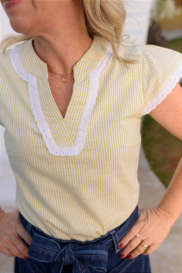 Blusa Citrino Lima