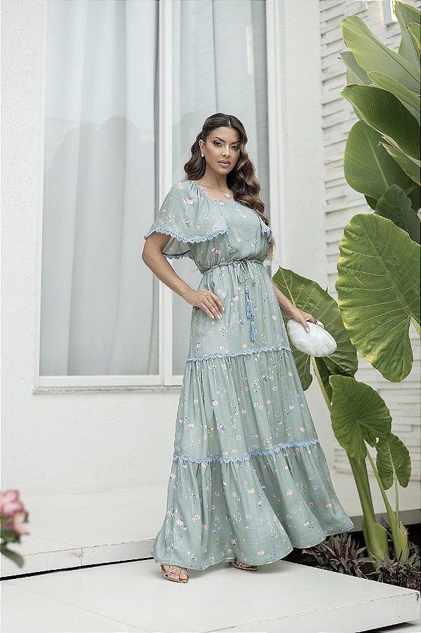 Vestido Helena Verde