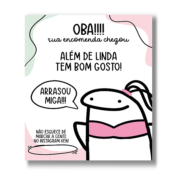 Cartão de Agradecimento 200 und.
