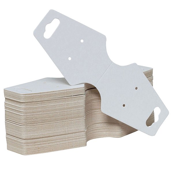 Cartelas Gravatinha 4x10 cm 200 und