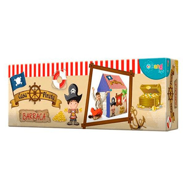 Barraca Infantil Cabana Casa Pirata Toca Bang Toys