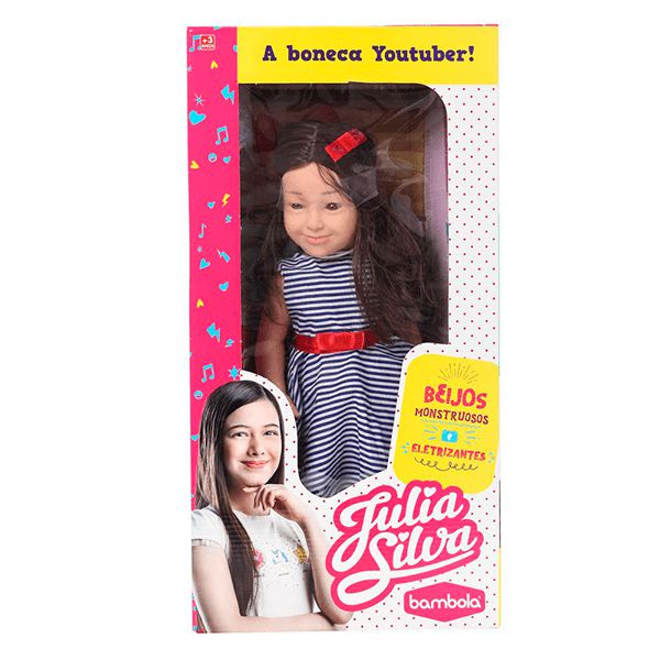 Boneca Julia Silva Youtuber Bambola