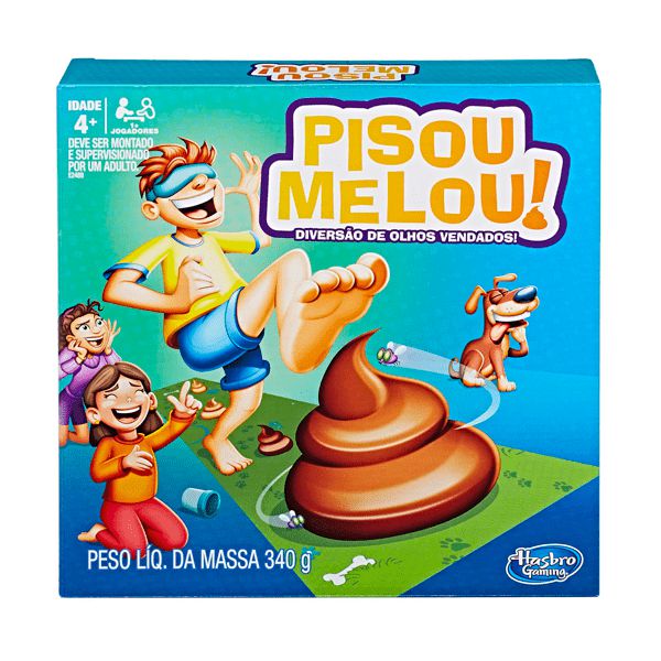 Jogo de Tabuleiro Pisou Melou Original Hasbro +4 anos