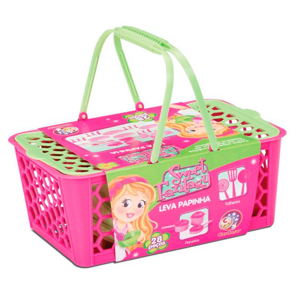 Kit Cozinha Infantil Pratinhos Leva Papinha Cardoso