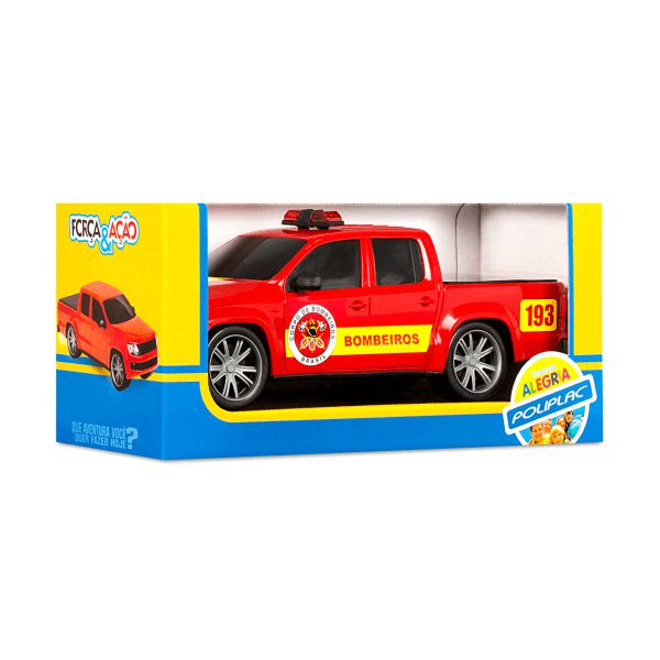 Carro Força e Ação Bombeiros Poliplac