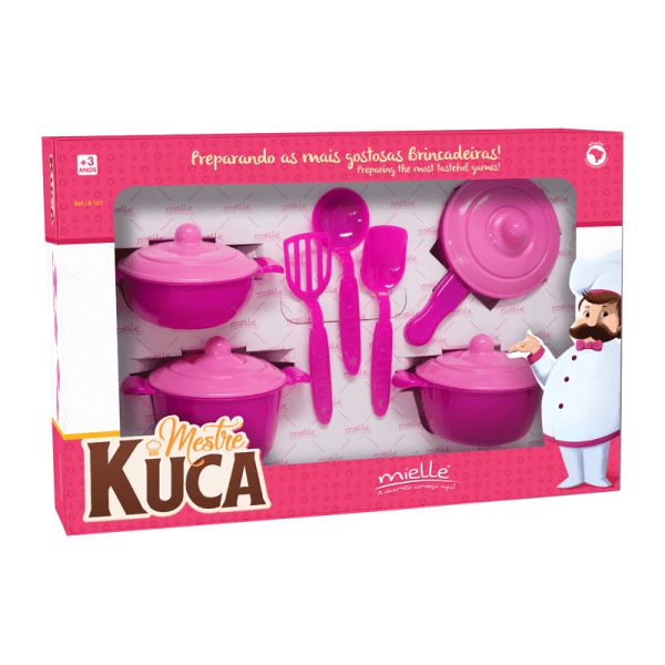 Kit cozinha mestre kuca restaurante 11 peças Mielle