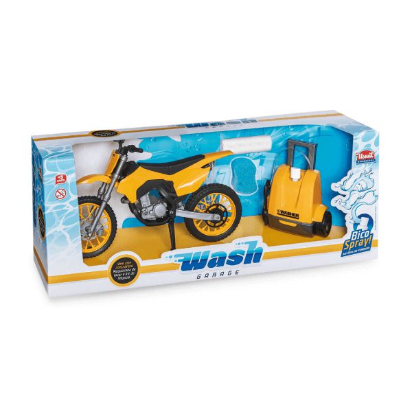 Wash Garage Moto com acessórios Usual