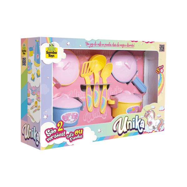 Kit de Panelinhas Unika Samba Toys