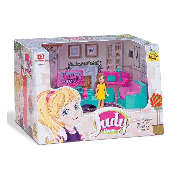 Judy Home Sala com acessórios Samba Toys