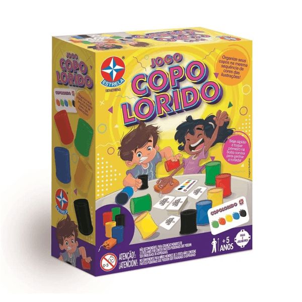 Jogo Copolorido Estrela