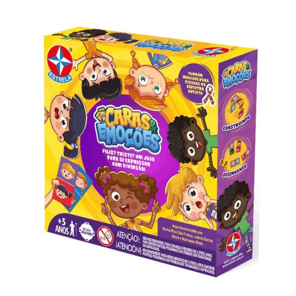 Jogo Caras & Emoções Estrela