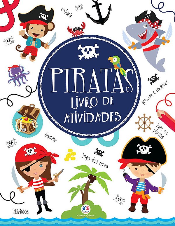 Livro de Atividades Piratas
