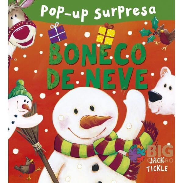 Pop-up Surpresa Boneco de Neve