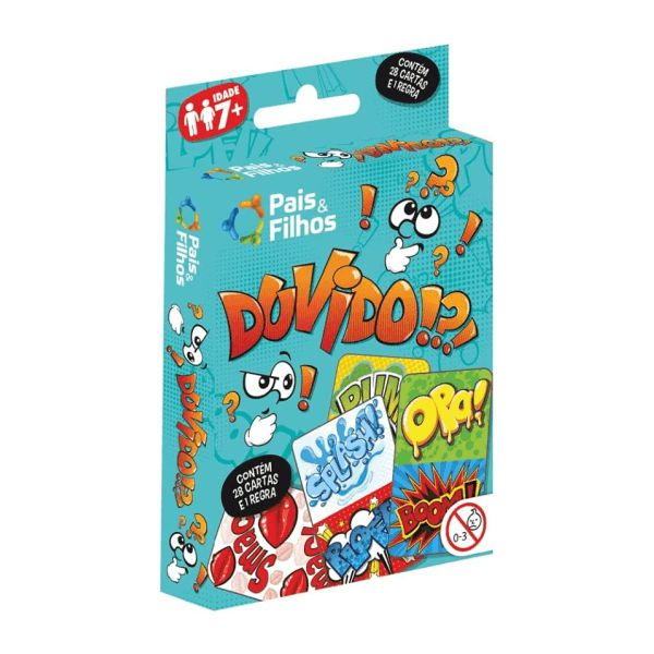 Jogo de Cartas Duvido Pais e Filhos