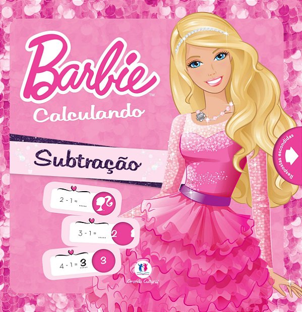 Livro Barbie Calculando Subtração