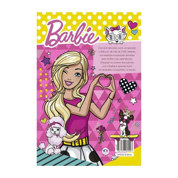 Livro Meu primeiro Dicionário Barbie de A a Z Ciranda